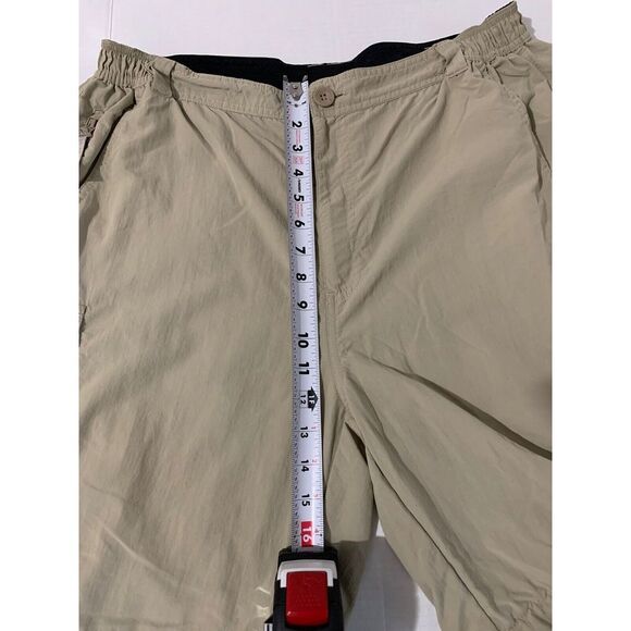 Karrimor Pants Mens XL Beige Cargo Quick Dry Hiking Zip Off Nylon 34x27 - Picture 12 of 16